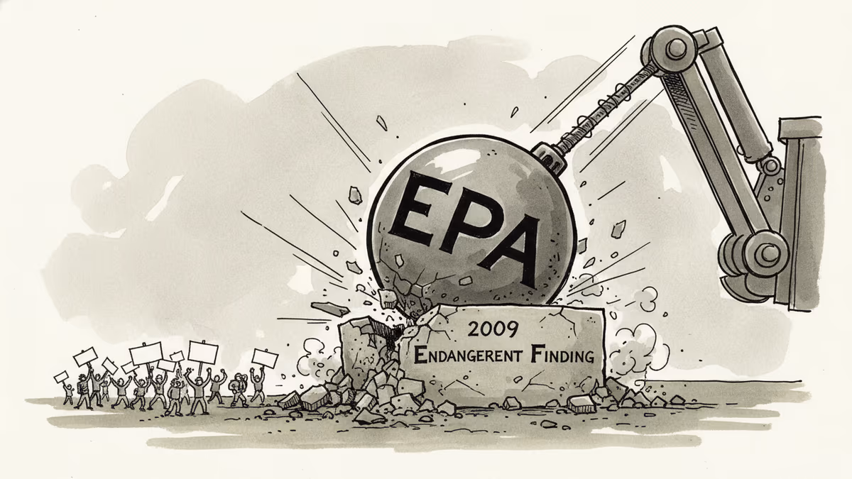 EPA, 17년간 기후정책 근거 폐기... "건강보다 석유업계?