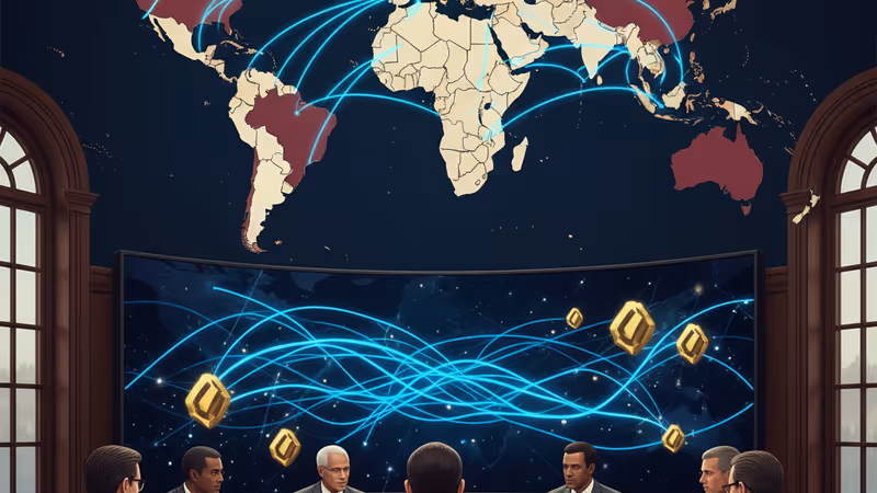 Finance ministers discussing supply chains in Washington DC