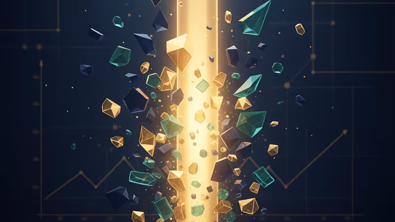 以太坊標誌與象徵零知識證明的技術連結圖