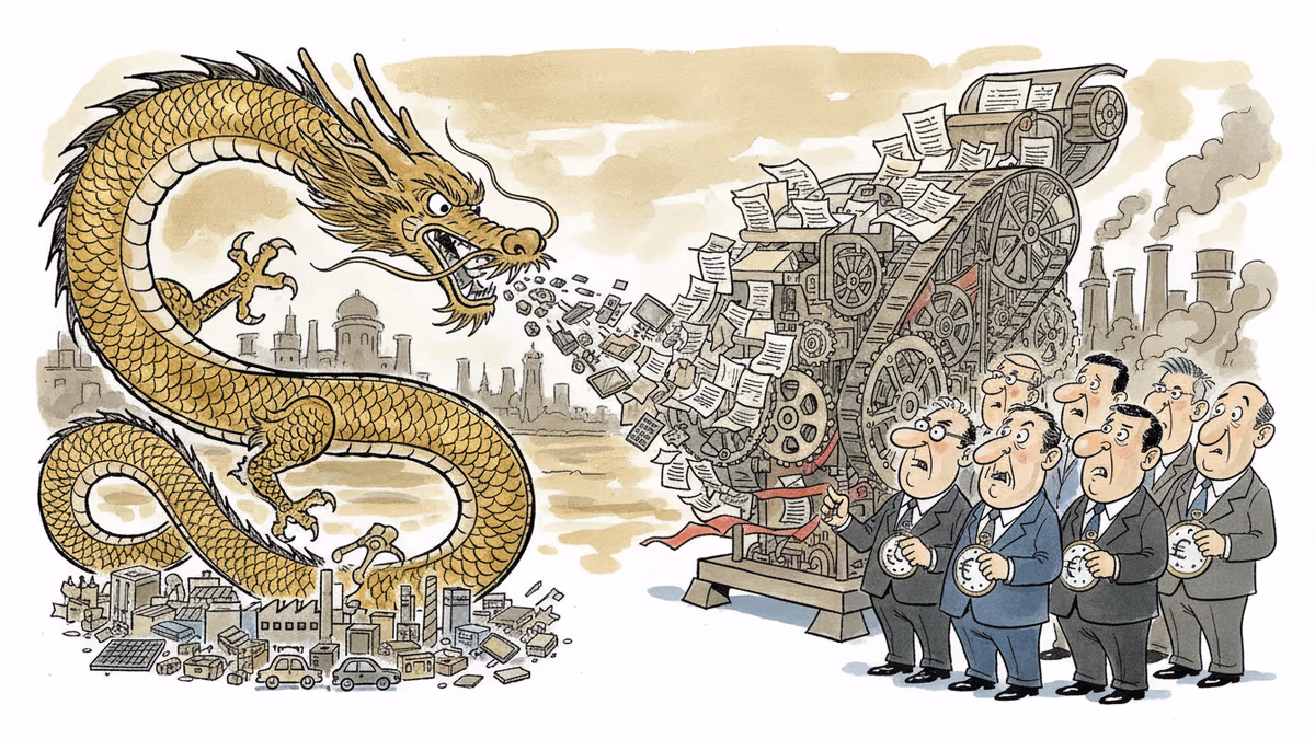 EU貿易トップ「中国の輸出攻勢に対応遅すぎる」と警告