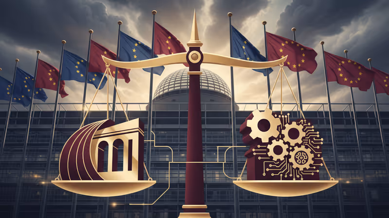 ブリュッセルで開催された欧州緊急首脳会議の様子