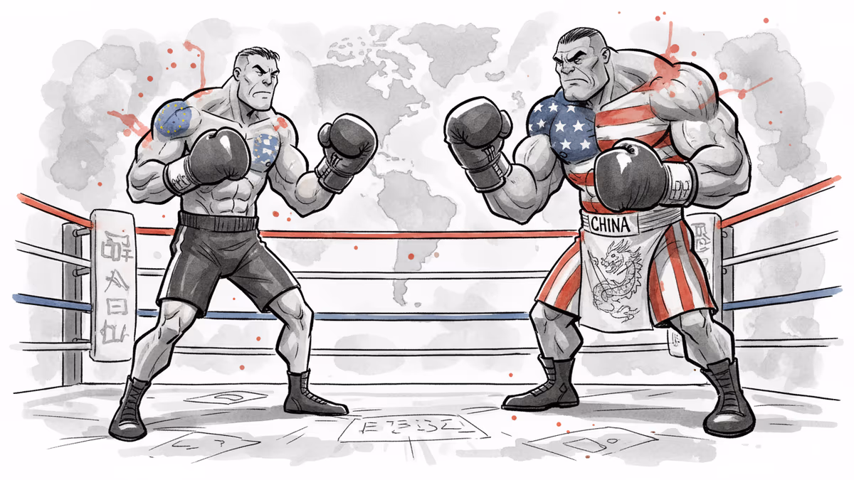 EU、遂に反撃？アメリカと中国の板挟みから脱却への道筋