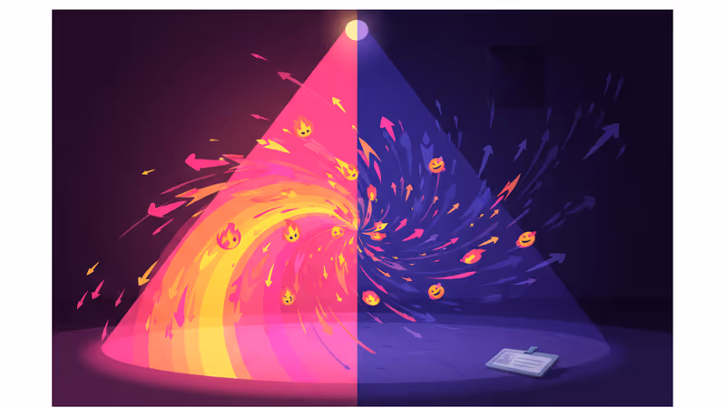 ステージの上に置かれたユニバーサル・スタジオのネームタグ