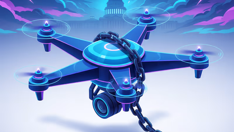 FCC Bans New Foreign-Made Drones, Citing "Unacceptable" National Security Risks