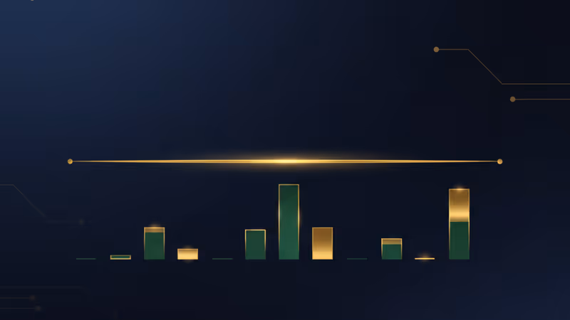 象徵聯準會降息路徑放緩的時鐘與金融背景圖