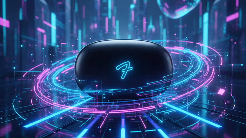 Fender Audio ELIE speakers displayed at the CES 2026 booth