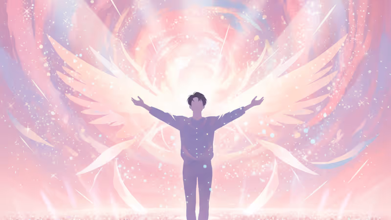 서바이벌 무대 위 조명을 받고 있는 이천의 모습