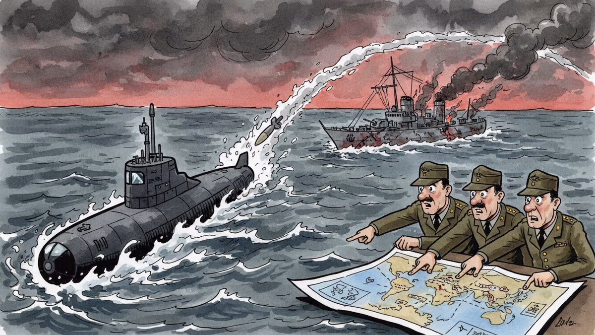 First Torpedo Strike Since WWII as U.S.-Iran Operation Enters Day 5