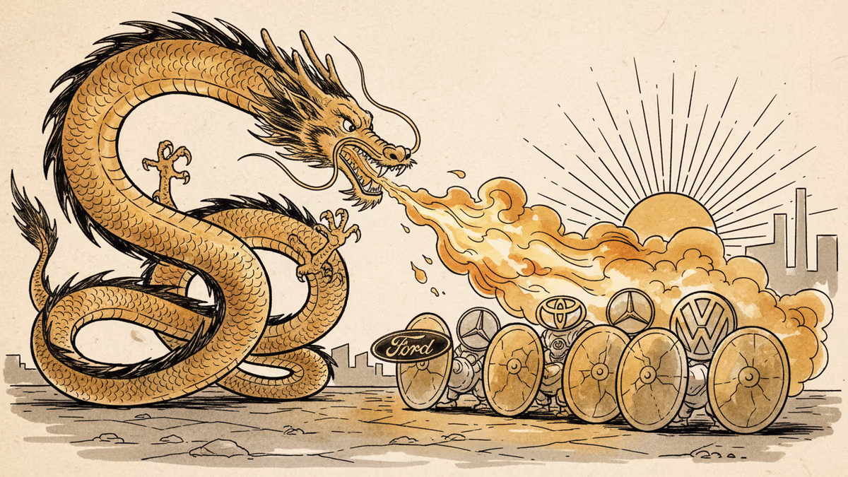 Ford CEO's China 'Wild Card' Warning Hits Global Auto Reality