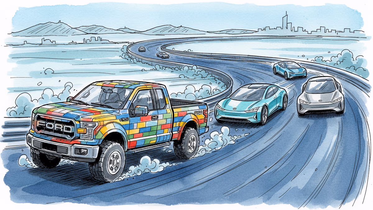 Ford's $30K EV Truck Strategy: Lego Blocks vs. China