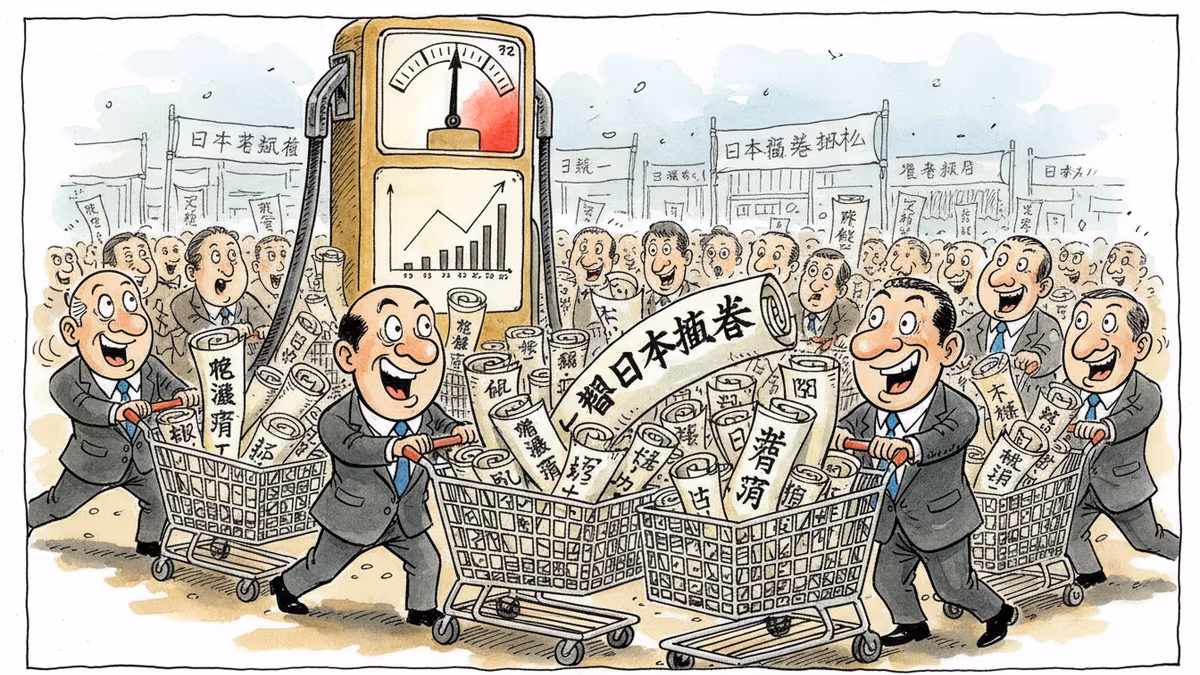 外資瘋搶日本超長債券，但財政憂慮仍揮之不去