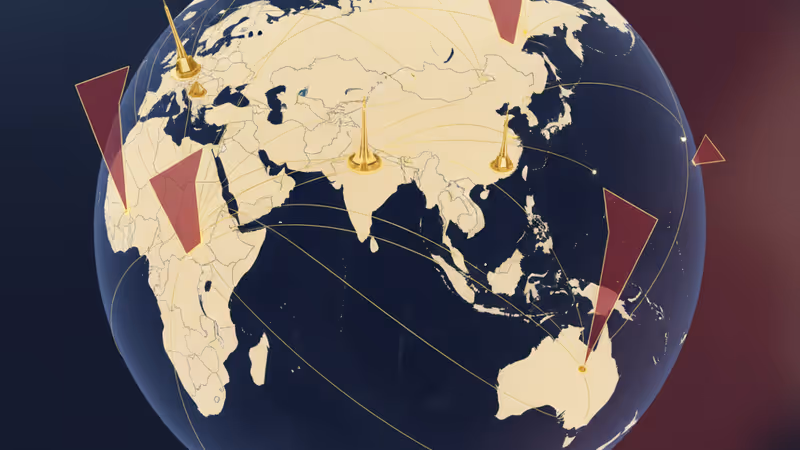 韓国とオーストラリアの国旗を背景にした現代的な高層マンションのイメージ