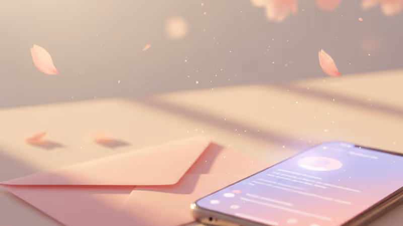 Emotional image of Danielle's Instagram profile and a handwritten letter for fans