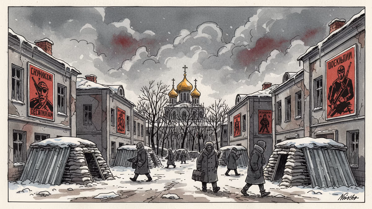 러시아 4년 전쟁, 일상을 잠식하다