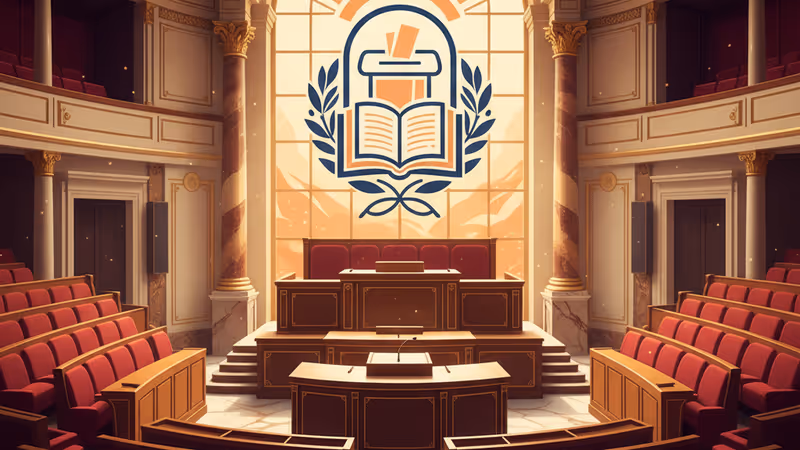 フランス国民議会で演説するルコルニュ首相の様子