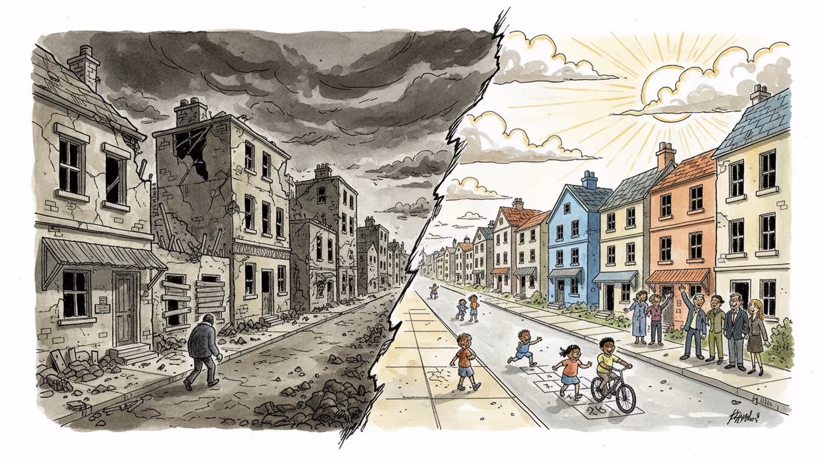 폭력의 온상에서 안전한 동네로, 5년간 75% 감소의 비밀