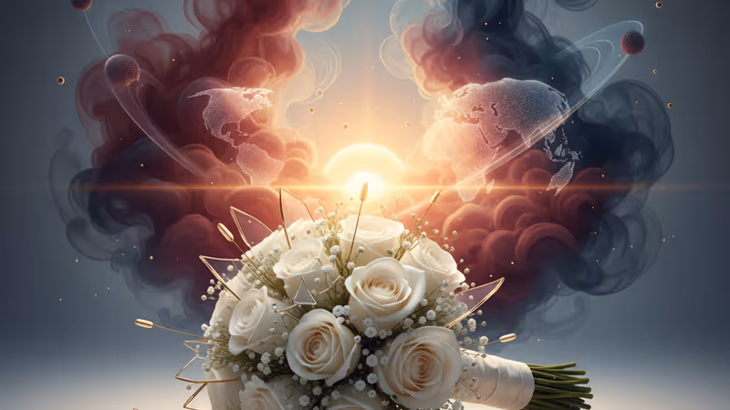 가자지구 신혼부부의 비극: 결혼식 날 포격으로 산산조각 난 행복