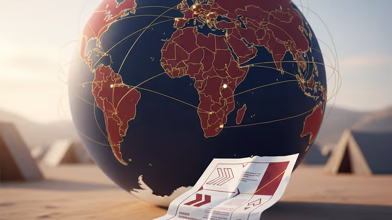 ガザ南部のテント設営地に散布されたイスラエル軍の退避勧告ビラ