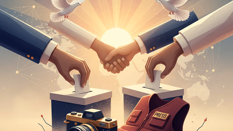 加薩走廊中部遭以色列空襲後受損的人道救援車輛