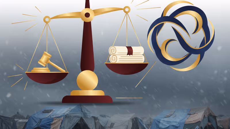 加薩海岸邊在強烈冬風中搖搖欲墜的避難所帳篷