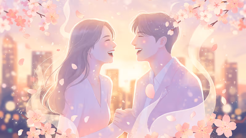 '오늘부터 인간아님' 촬영 현장에서 웃고 있는 김혜윤과 로몬