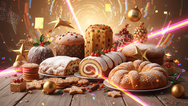 匯聚世界各國傳統風味的聖誕甜點饗宴