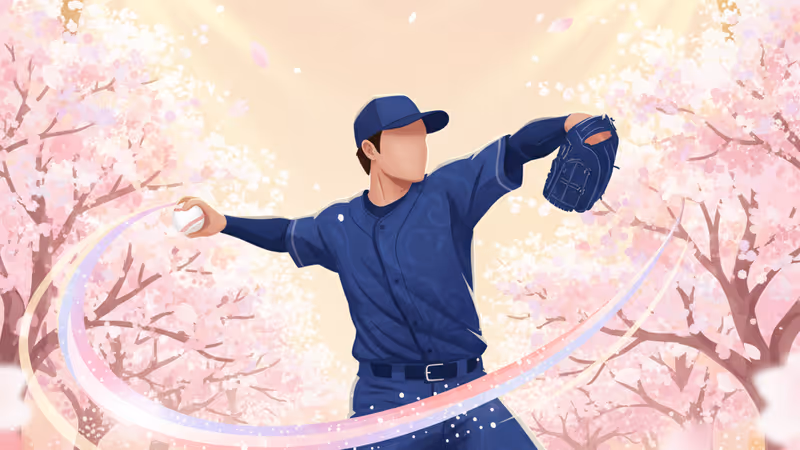 身穿底特律老虎隊球衣準備投球的高佑錫