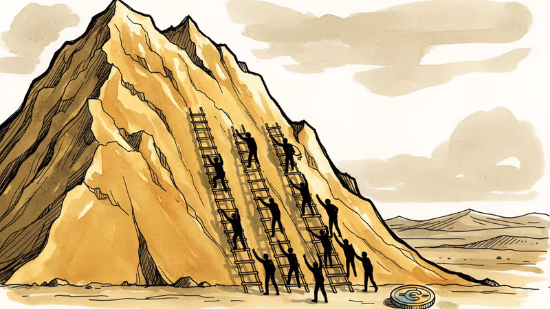 Gold Adds Entire Bitcoin Market Cap in Single Day Rally