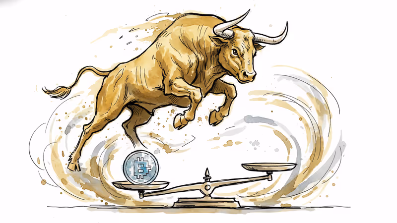 Gold Hits Record $5,400 While Bitcoin Stalls at $89K