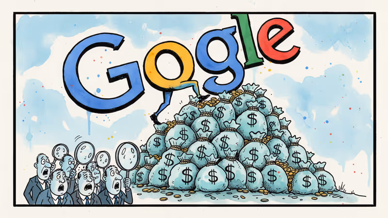 谷歌砸1850億美元押注AI，投資人為何不買帳？