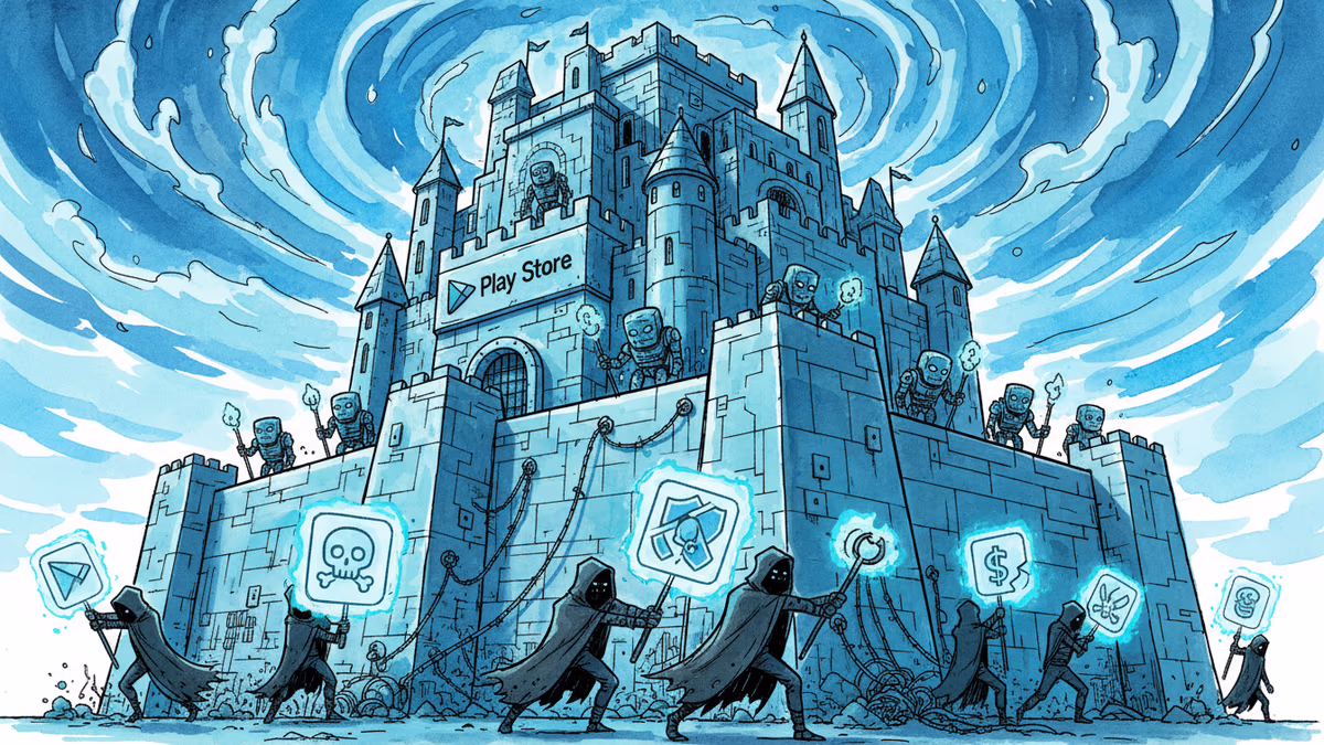 Google Play惡意App減少175萬個 開發者轉戰非官方管道