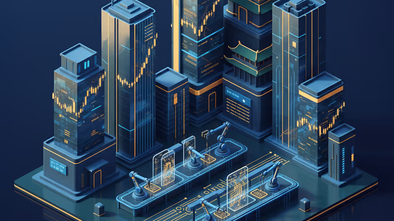 ベトナムの最新工場で組み立てられるスマートフォンのイメージ