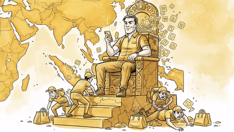 Grab、東南アジア配達市場55%制覇の裏で見えた勝者と敗者