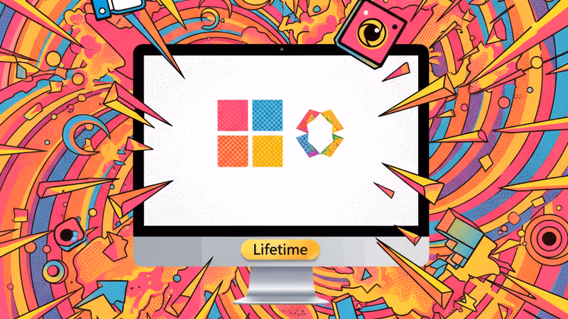 MacBookの画面上に表示されたMicrosoft Officeアプリのアイコン