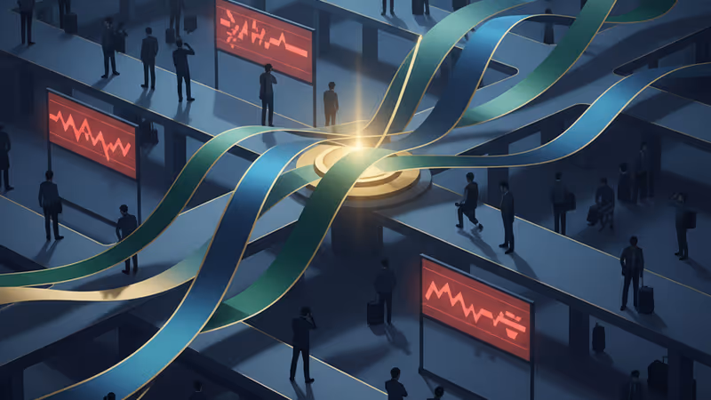 雅典機場內焦急等待的旅客與停機坪上的飛機