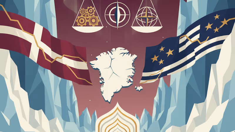 雪に覆われたグリーンランドの海岸線と北極圏の静かな風景