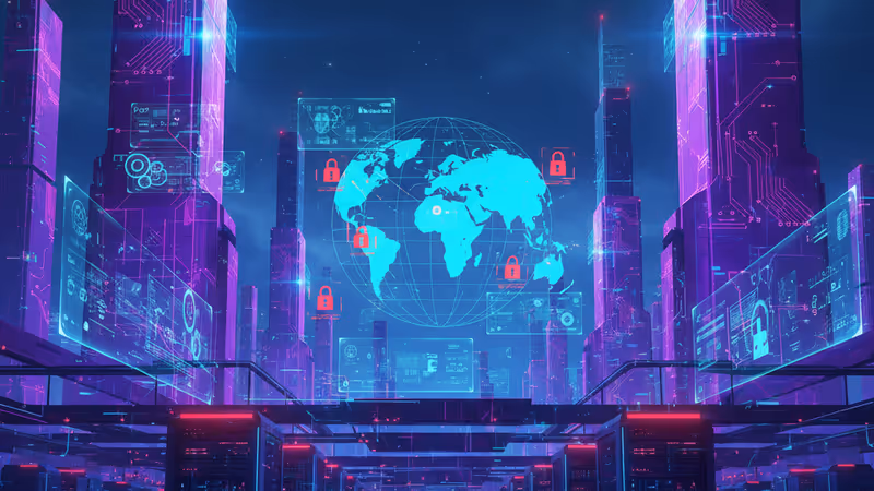 疊加在東南亞地圖上的 xAI 標誌與紅色警告條