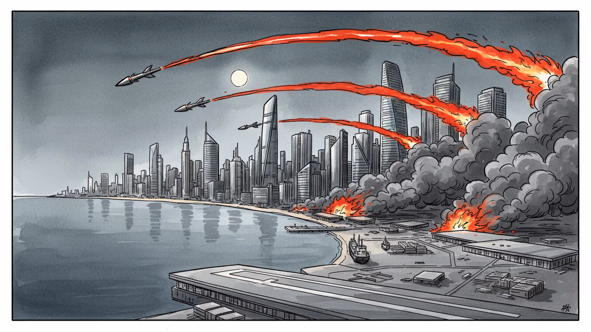 Gulf's Golden Age Ends as Iranian Missiles Shatter Regional Peace