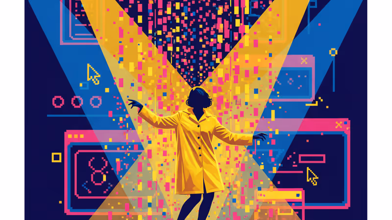 葛妮絲派特洛在向萬花嬉春致敬的舞台上表演意象圖