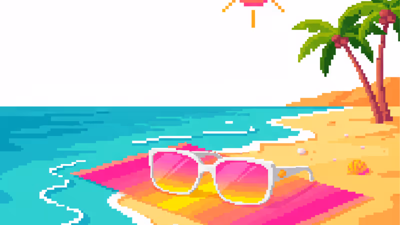 The scenic beach view of St. Barts where Heidi Klum spent her vacation.