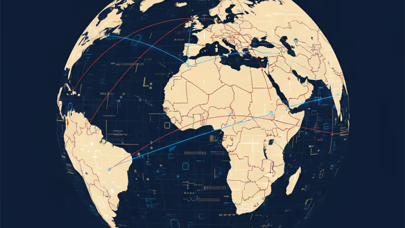 顯示台灣海峽軍事演習戰術圖的指揮中心螢幕