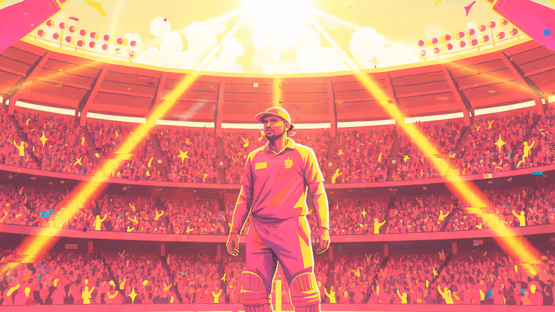 シドニー・クリケット・グラウンドで称えられる英雄アーメド氏