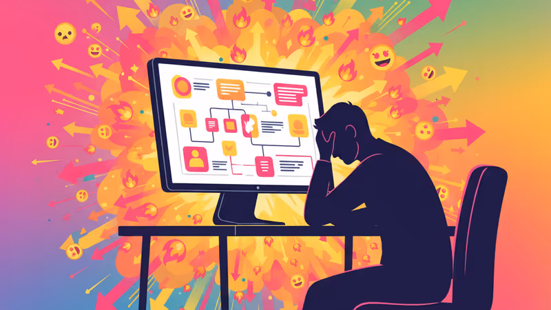 面對堆積如山的拒絕信與漫長招聘流程感到絕望的求職者