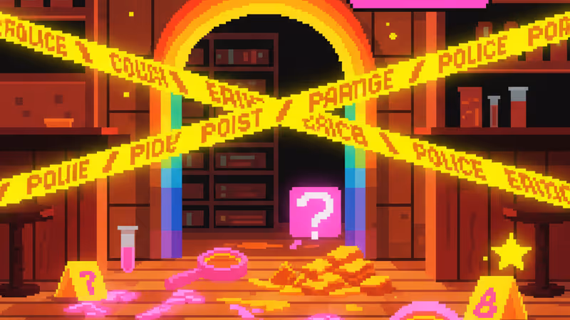 홋카이도 사건 현장인 바 내부의 폴리스 라인 전경