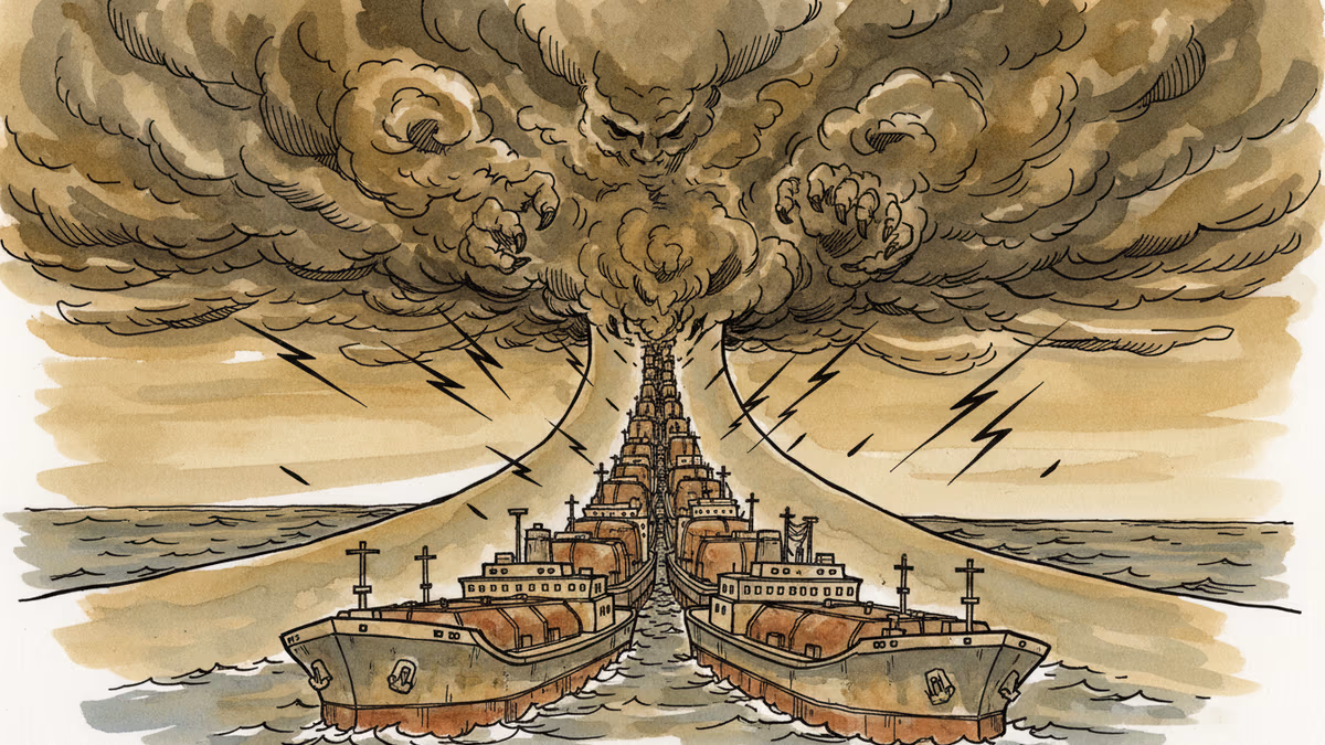 荷莫茲海峽不需封鎖就能重創亞洲經濟