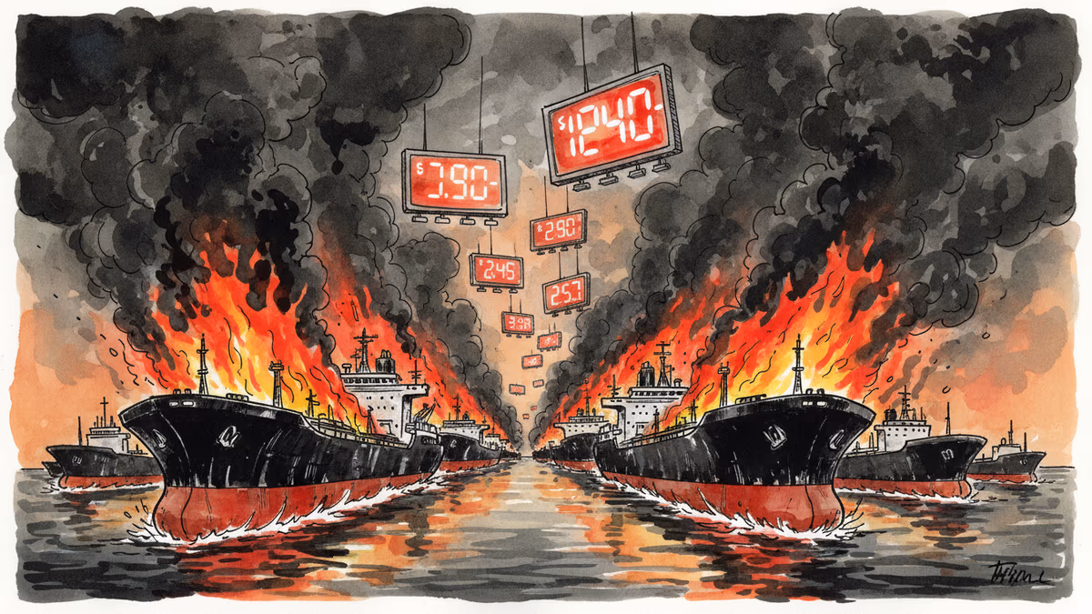 Hormuz Strait Crisis Sends Oil Soaring as Iran Threatens Global Shipping