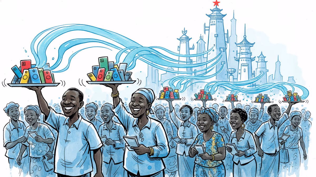 奈洛比街頭的中國手機：非洲數位革命的隱形推手