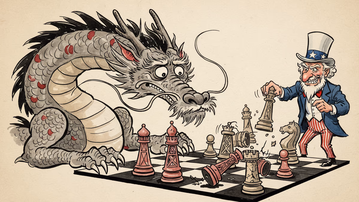 중국의 중동 전략이 하루아침에 무너진 이유