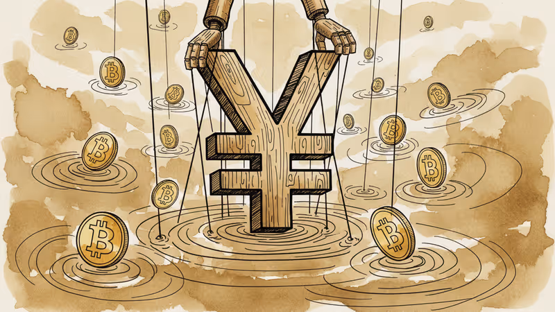 중국의 위안화 관리가 비트코인에 미치는 숨겨진 영향