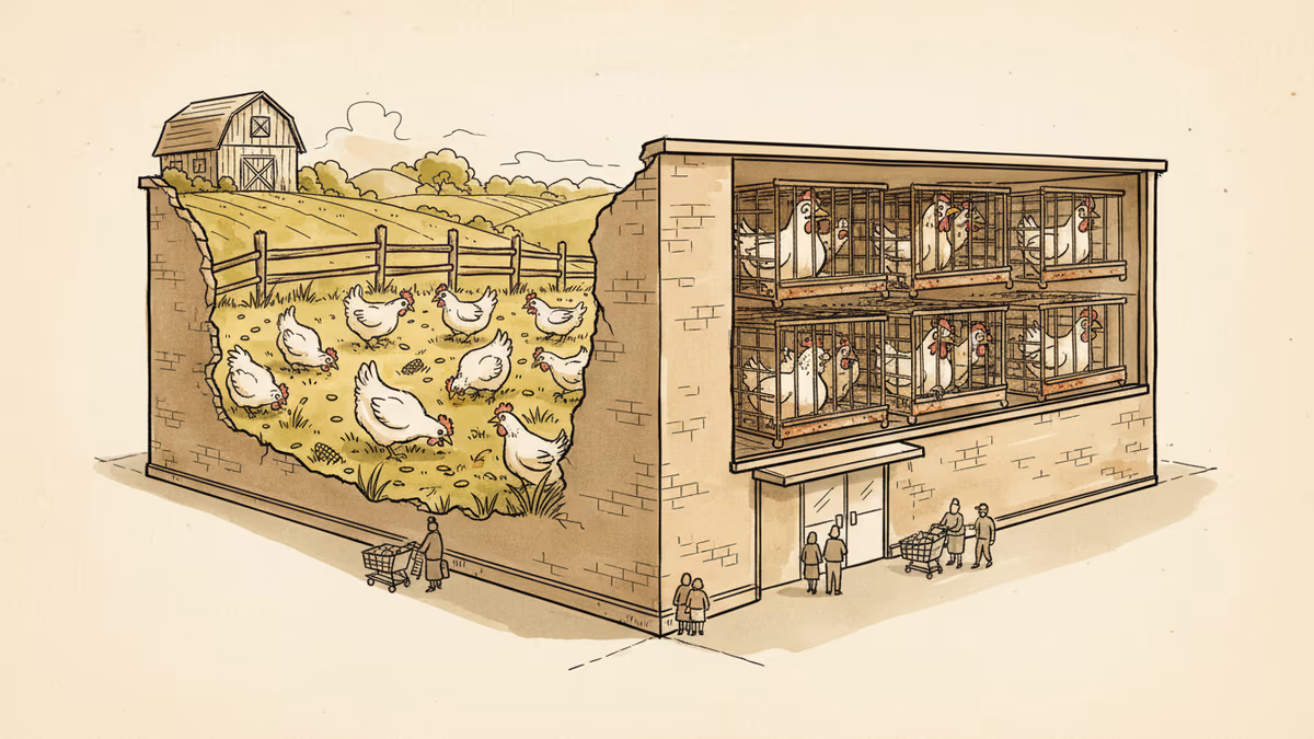 미국 달걀의 절반이 케이지프리가 된 이유